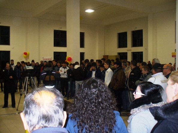 I presenti alla manifestazione